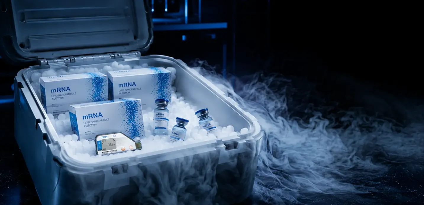 ITAG4 Dry Ice Data Loggers